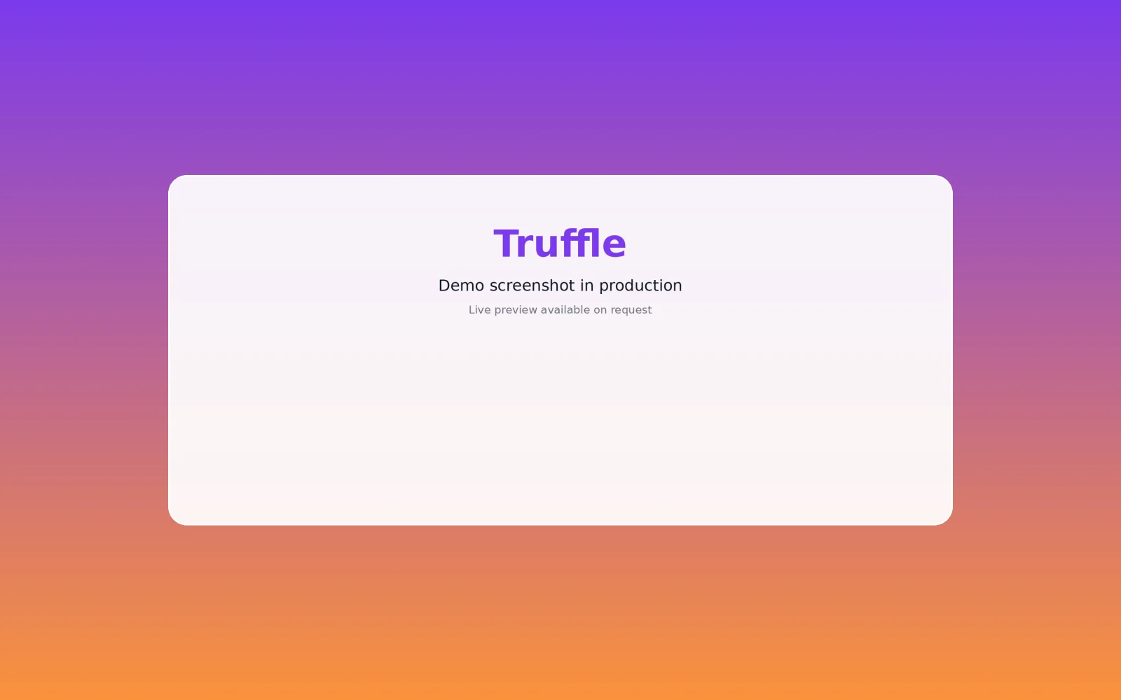 Truffle AI Intelligence Insights — strategy recommendations for SaaS category